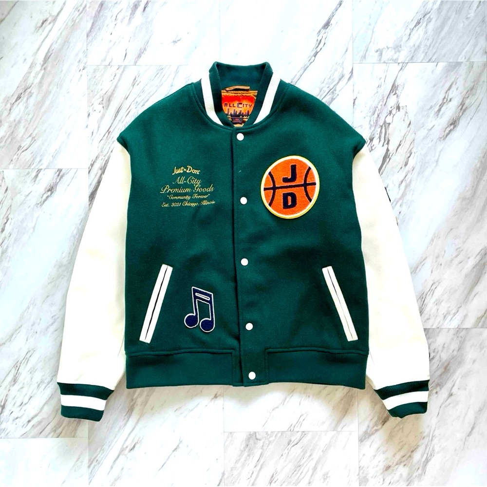 Just Don All City Letterman Jacket